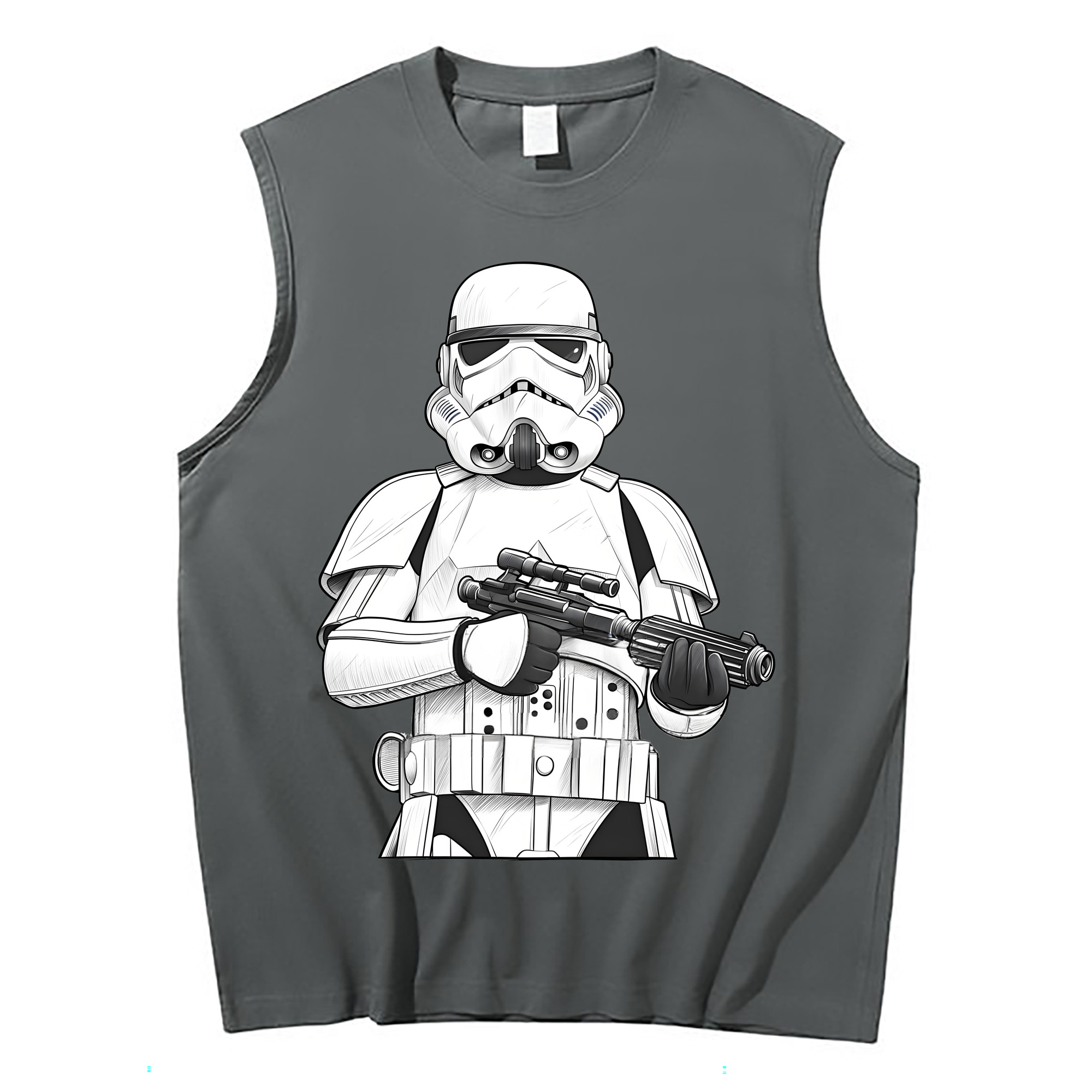 （画像用） スター・ウォーズ Star Wars コットン100％タンクトップ（フロントプリント）